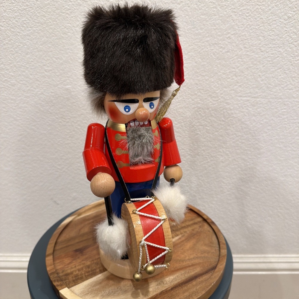 Rare Steinbach GERMANY CHUBBY DRUMMER S1324 Nutcracker 12" With Tag And Box
